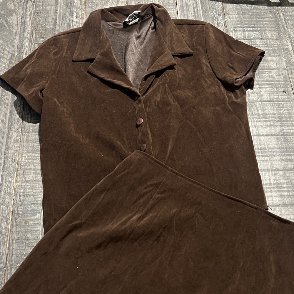 Ultra Pink Chocolate Brown Women's Set